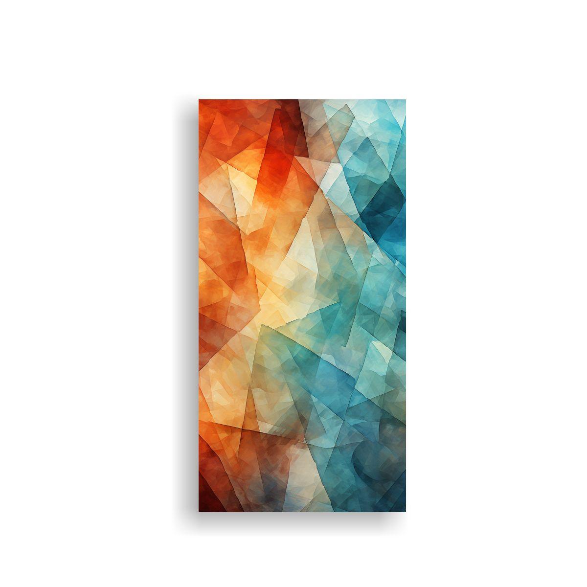 Pinturas Decorativas Con Trapezoides Para Arte De  50x100cm-0