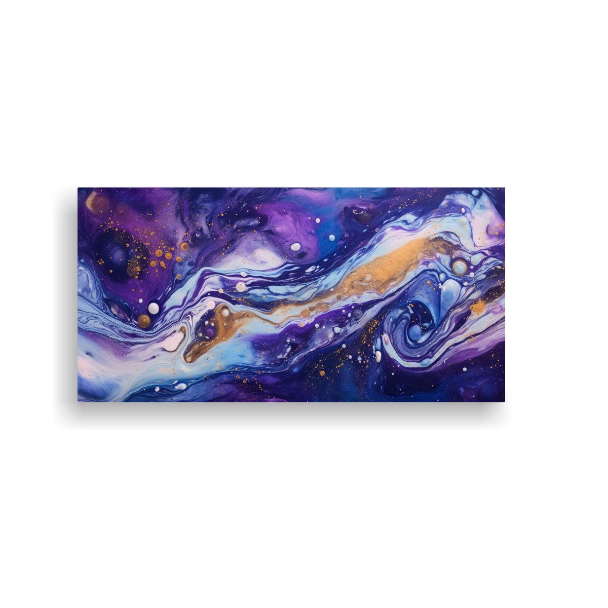 Pinturas Decorativas Dinámicas De Galaxias 140x70cm-0
