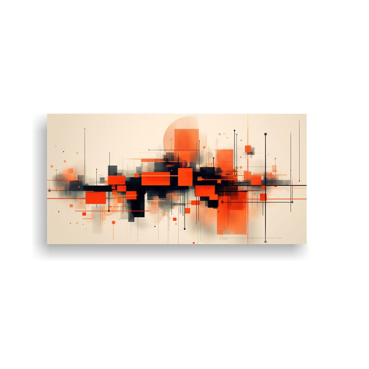 Cuadro Colores Mágico Arquitectura Ciudad 80x40cm-0