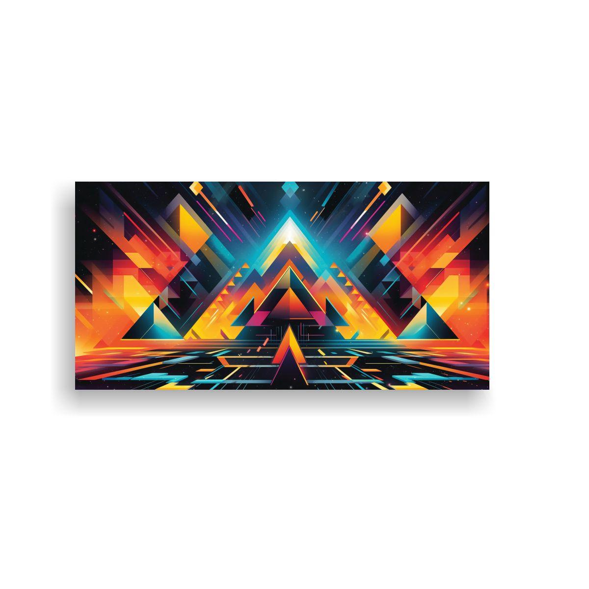 Cuadros Decorativos Retro Futurismo: Atrévete Al 160x80 Cm-0