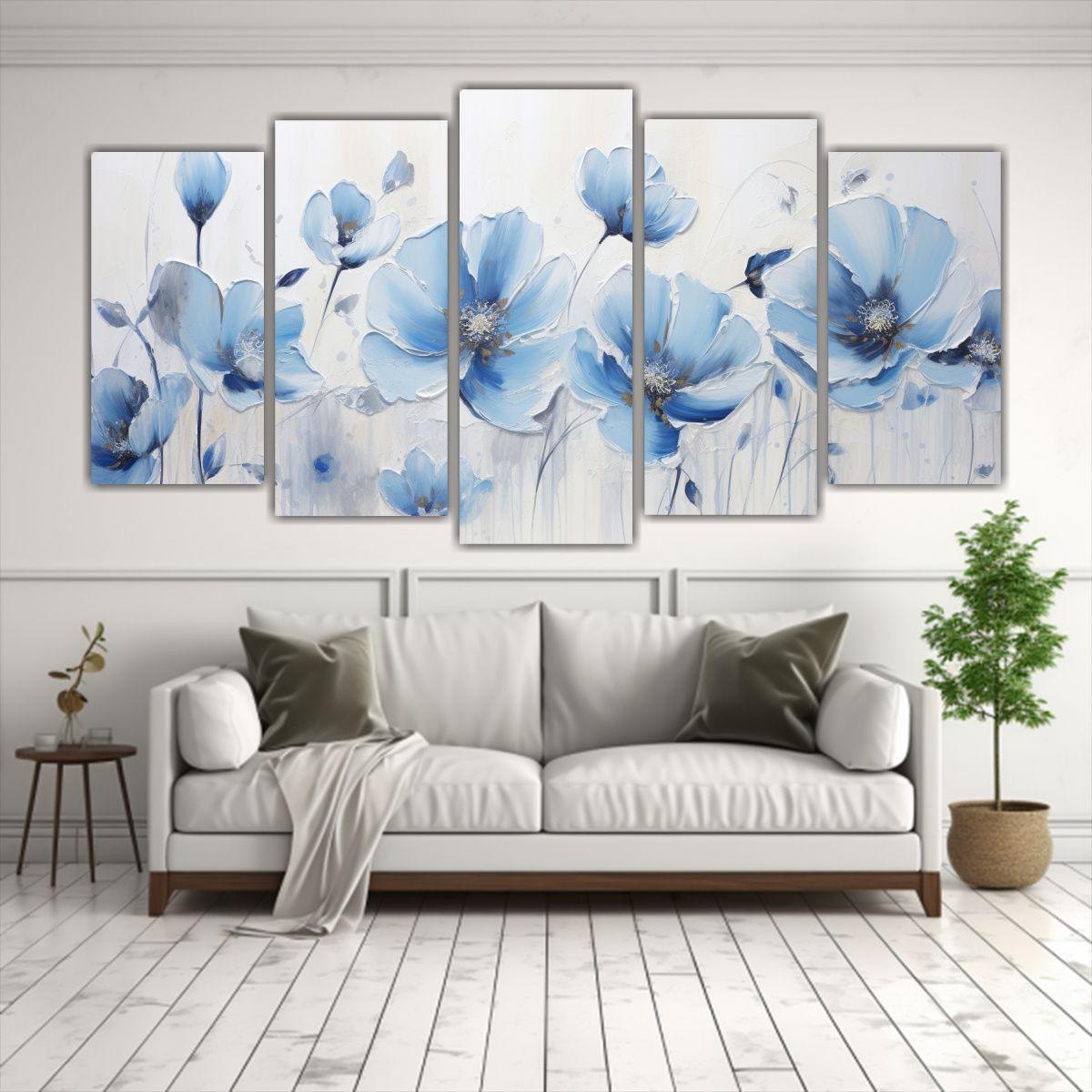 Pintura Acrílica Original De Arte Horizontal 200x100 Cm-2