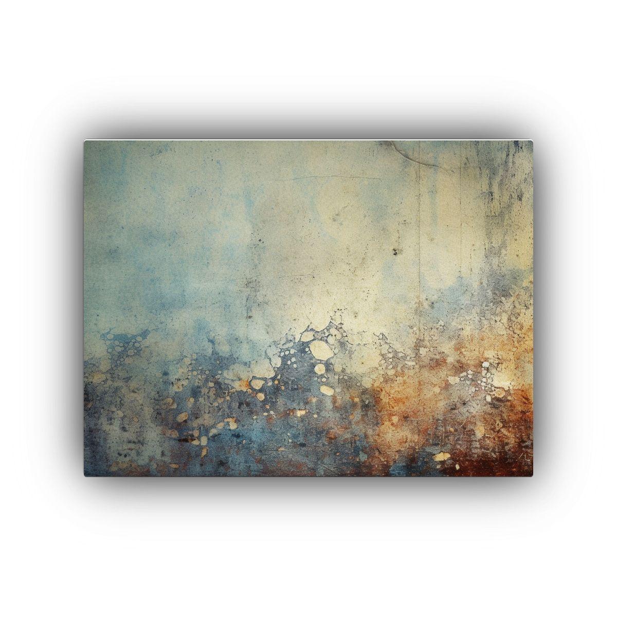 Cuadro Tela Estilo Juvenil Patrón Grunge Background Intensa 90x60cm-0