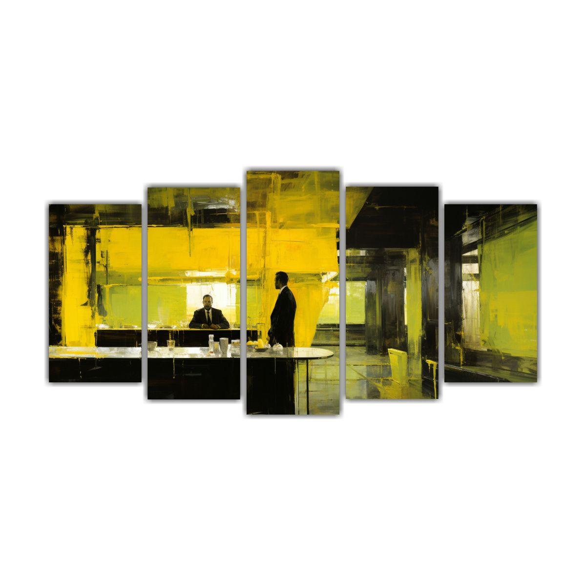 Obra Maestra Arte Pared Forma 200x100 Cm-0