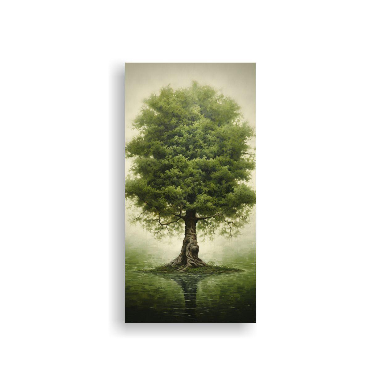 Arte De Pared Tema Impresionante Pintura 30x60cm-0