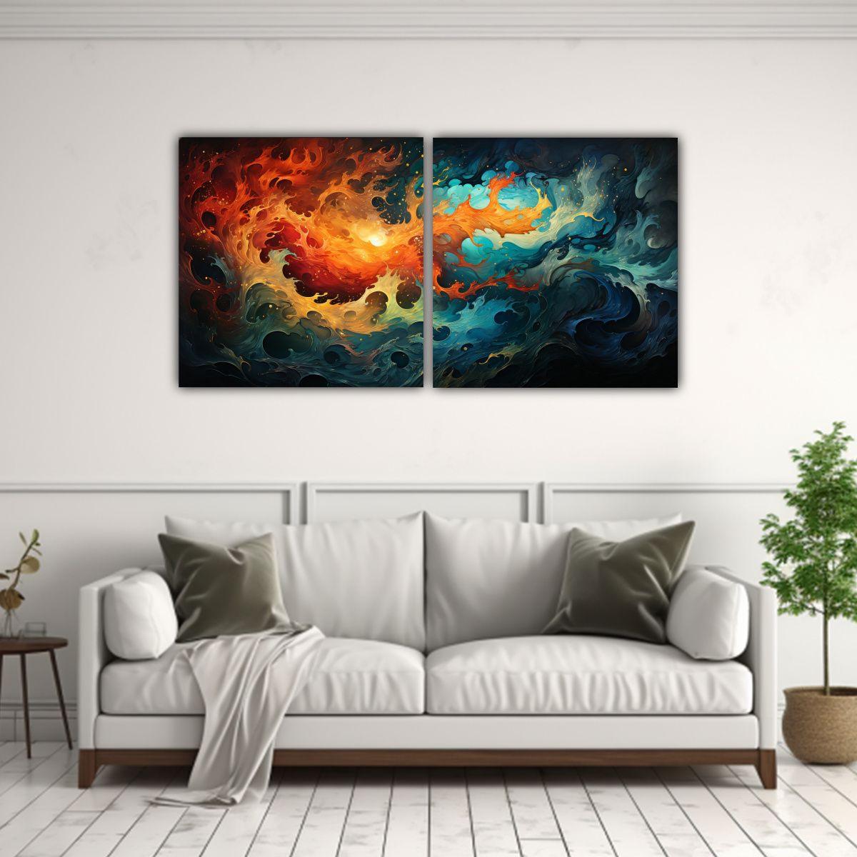 Cuadros Decorativos De Arte Callejero Movimiento 60x30 Cm-2