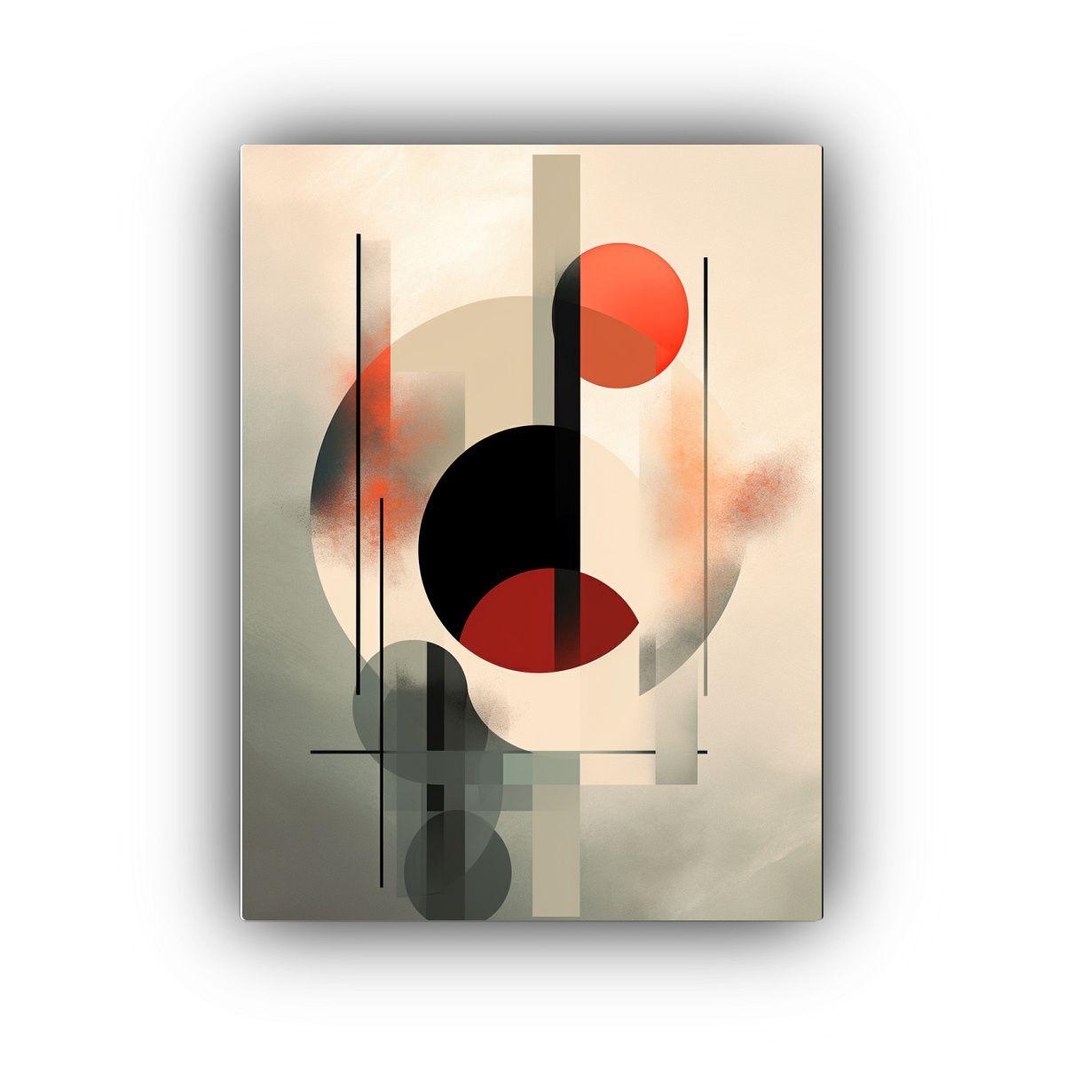 Pintura Decorativa Abstracta Luminosidad Conceptual 40x60cm-0