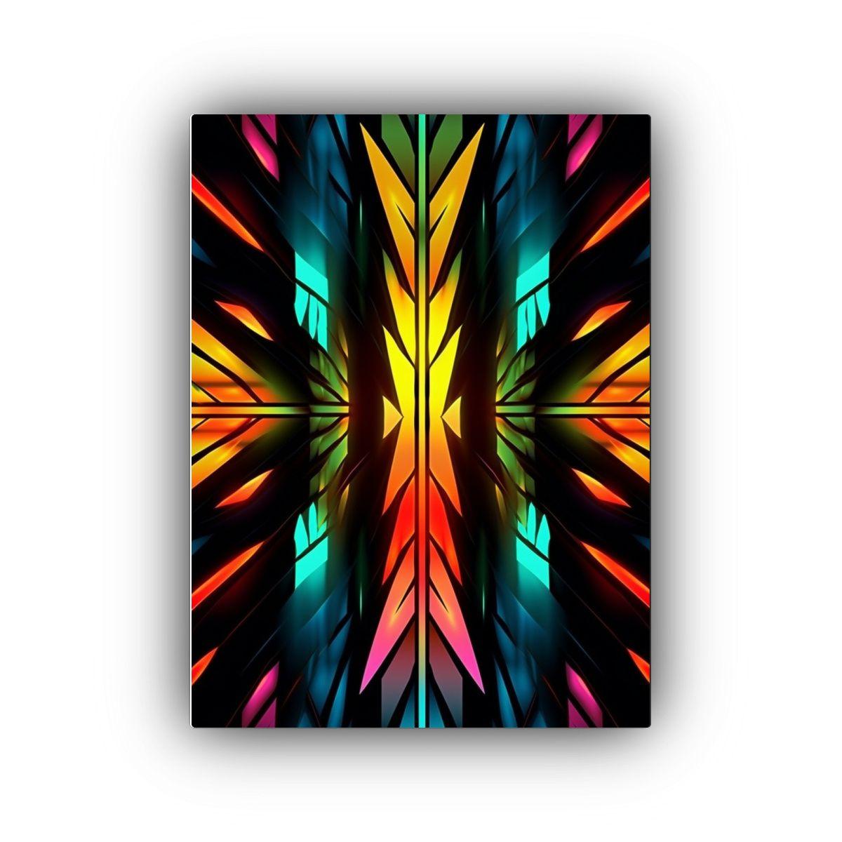 Pinturas Decorativas Con Flechas De Colores Vivos 30x45cm-0