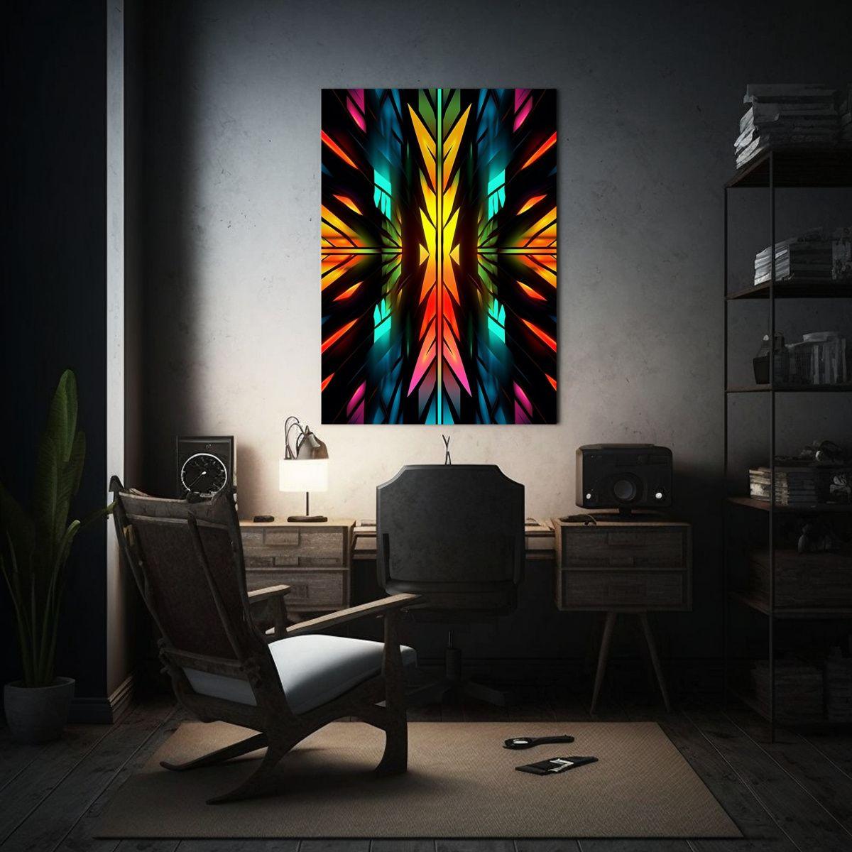 Pinturas Decorativas Con Flechas De Colores Vivos 30x45cm-2