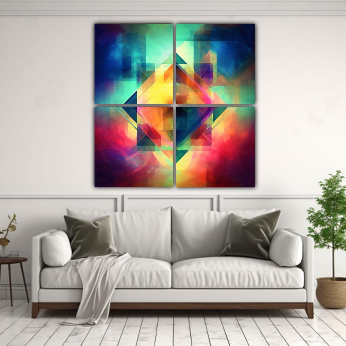 Artes De Pared Espectacular Majestuosas En Un 180x180 Cm-2