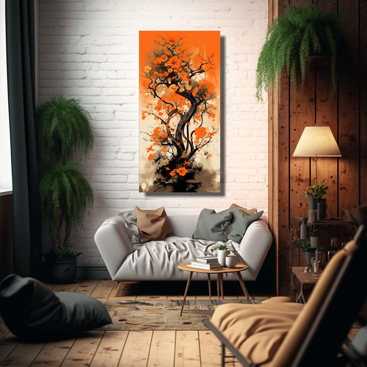 Pintura De Decoración En Ambiente Neonoir Del 60x120cm-2