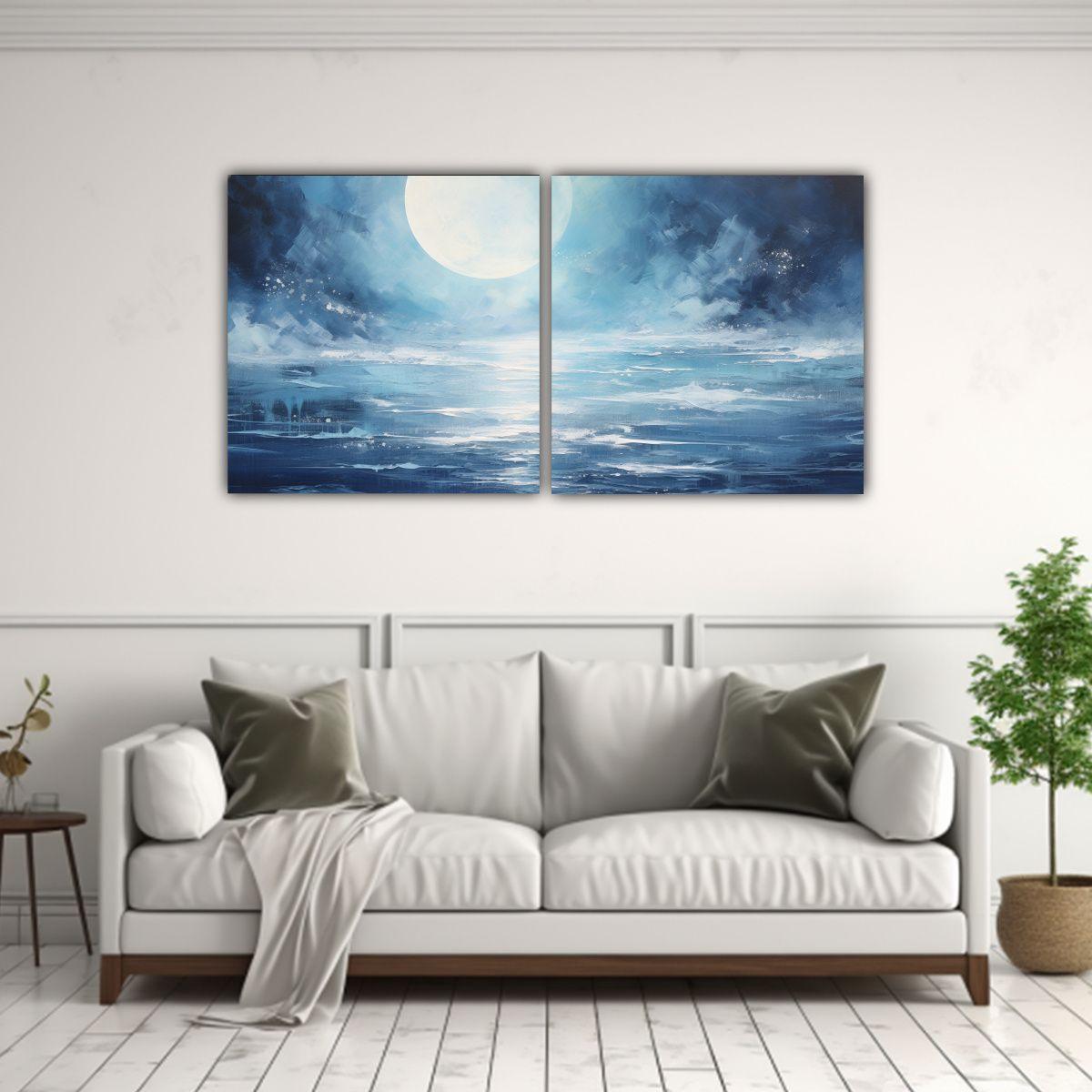 Pinturas Decorativas De Lienzo: Retrato Innovador 160x80 Cm-2