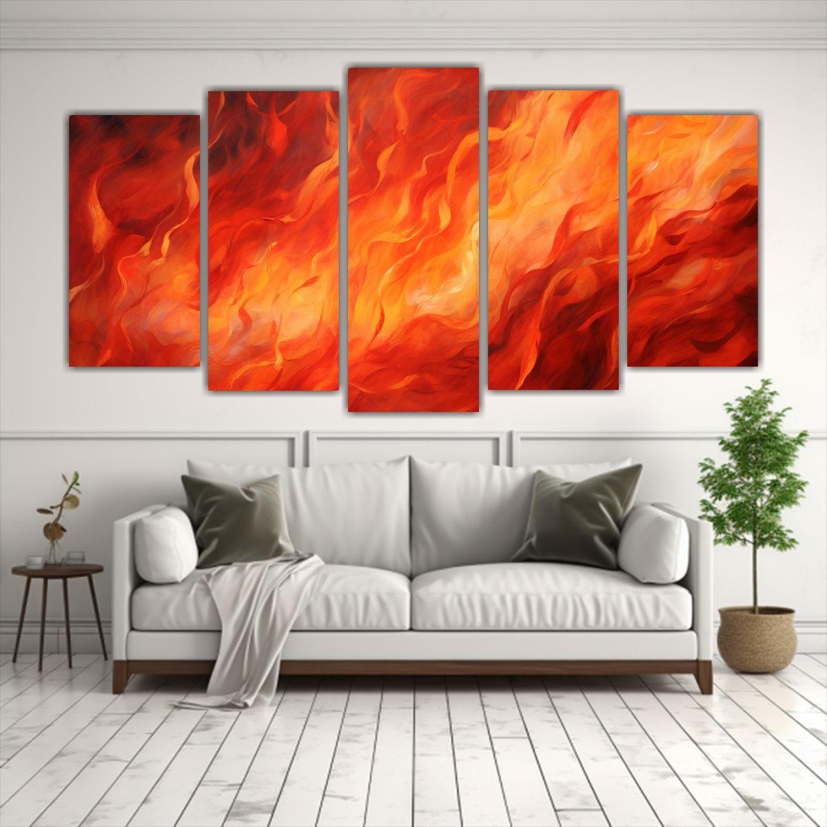 Lienzos De Tela Acuarela Creatividad Abstracta De 250x125 Cm-2