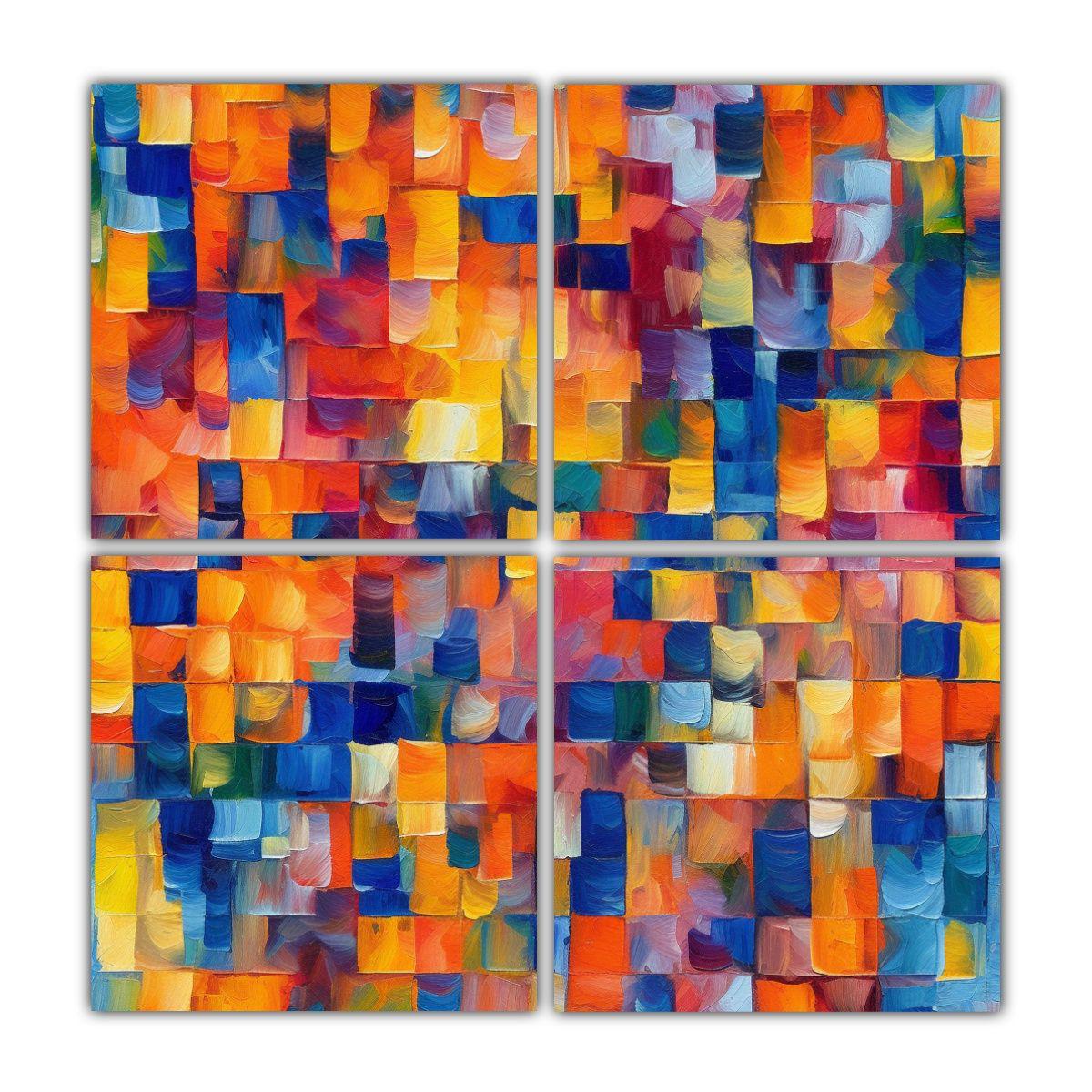 Cuadros Decorativos De Movimiento Clásico En 160x160 Cm-0