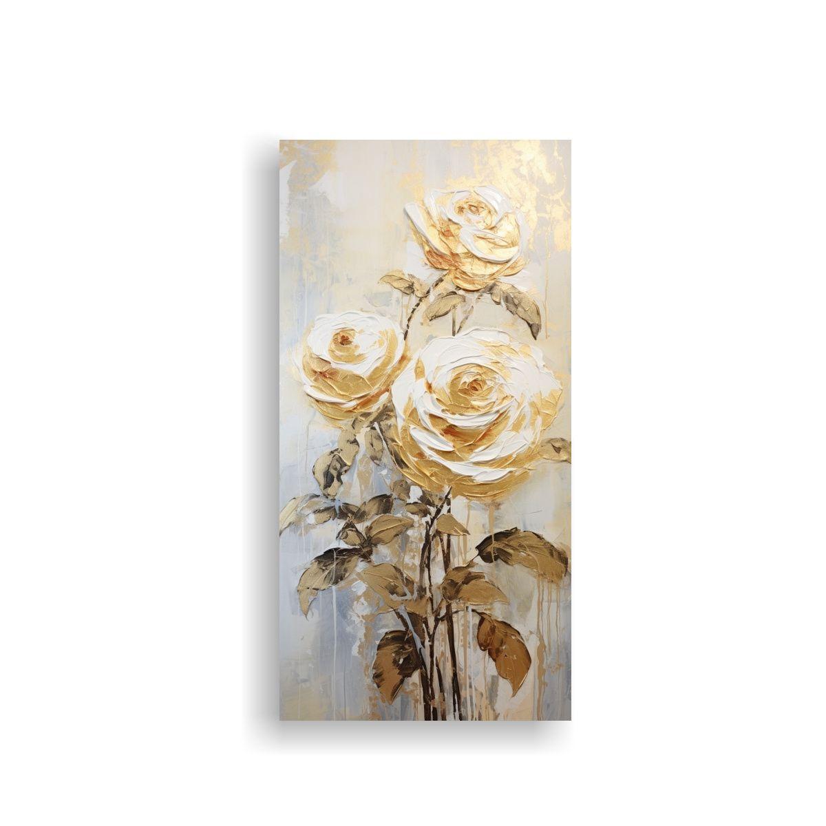 Pintura En Lienzo Arte Inspirador Intenso Estilo 20x40cm-0