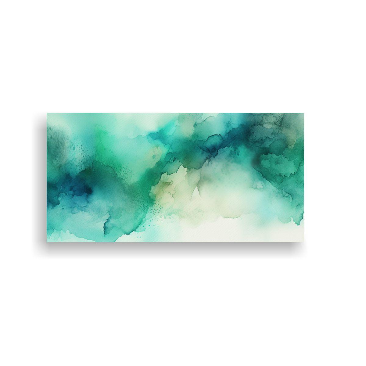 Pinturas De Decoración Abstracta En Acuarela 100x50cm-0