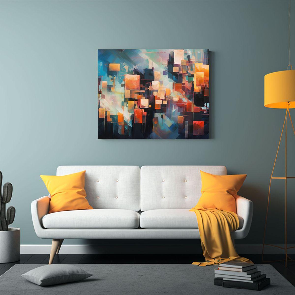Pinturas Decorativas Con Textura Y Sensibilidad Artística E 40x30cm-2