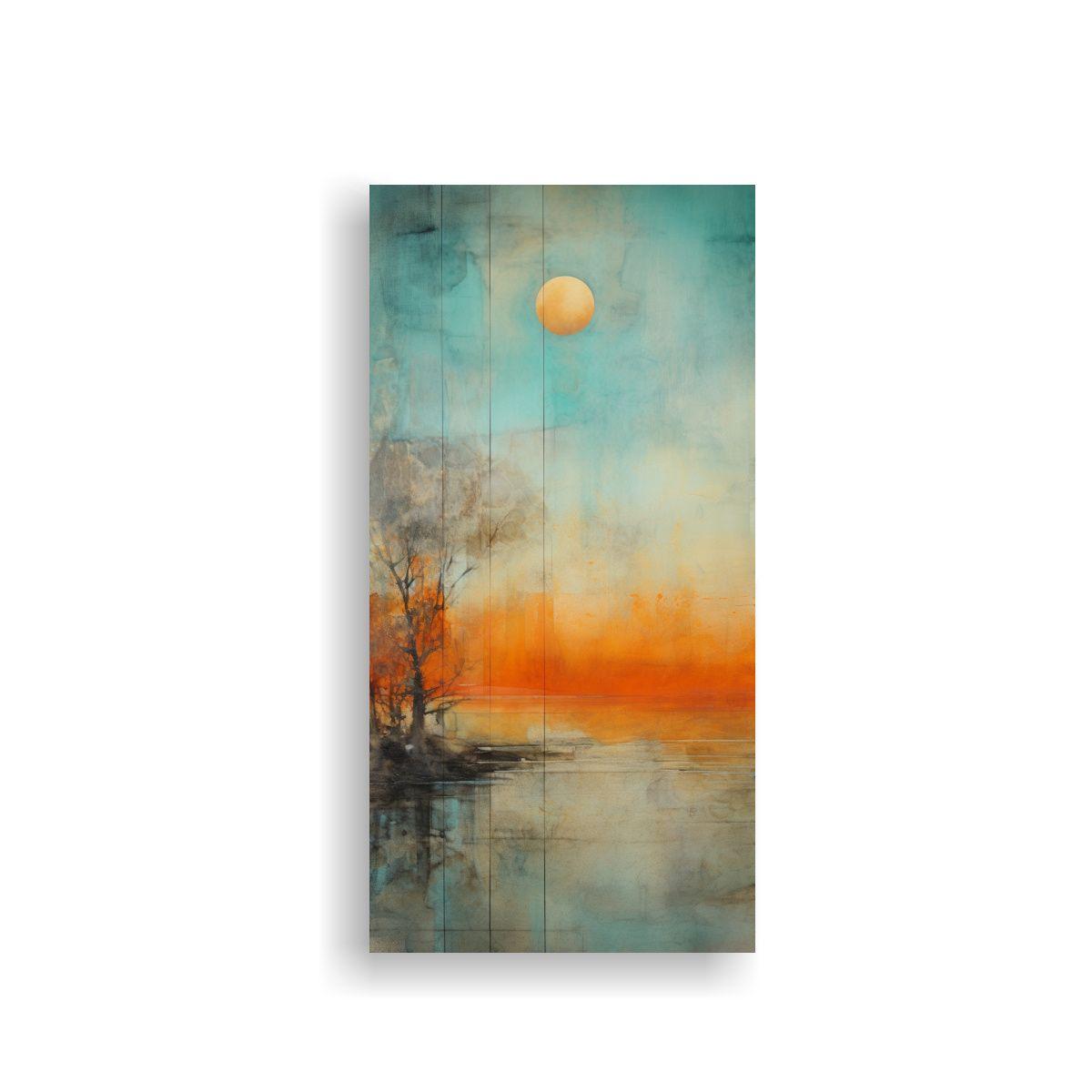 Pintura Decorativa De Composición Culturar Con Ac 60x120cm-0