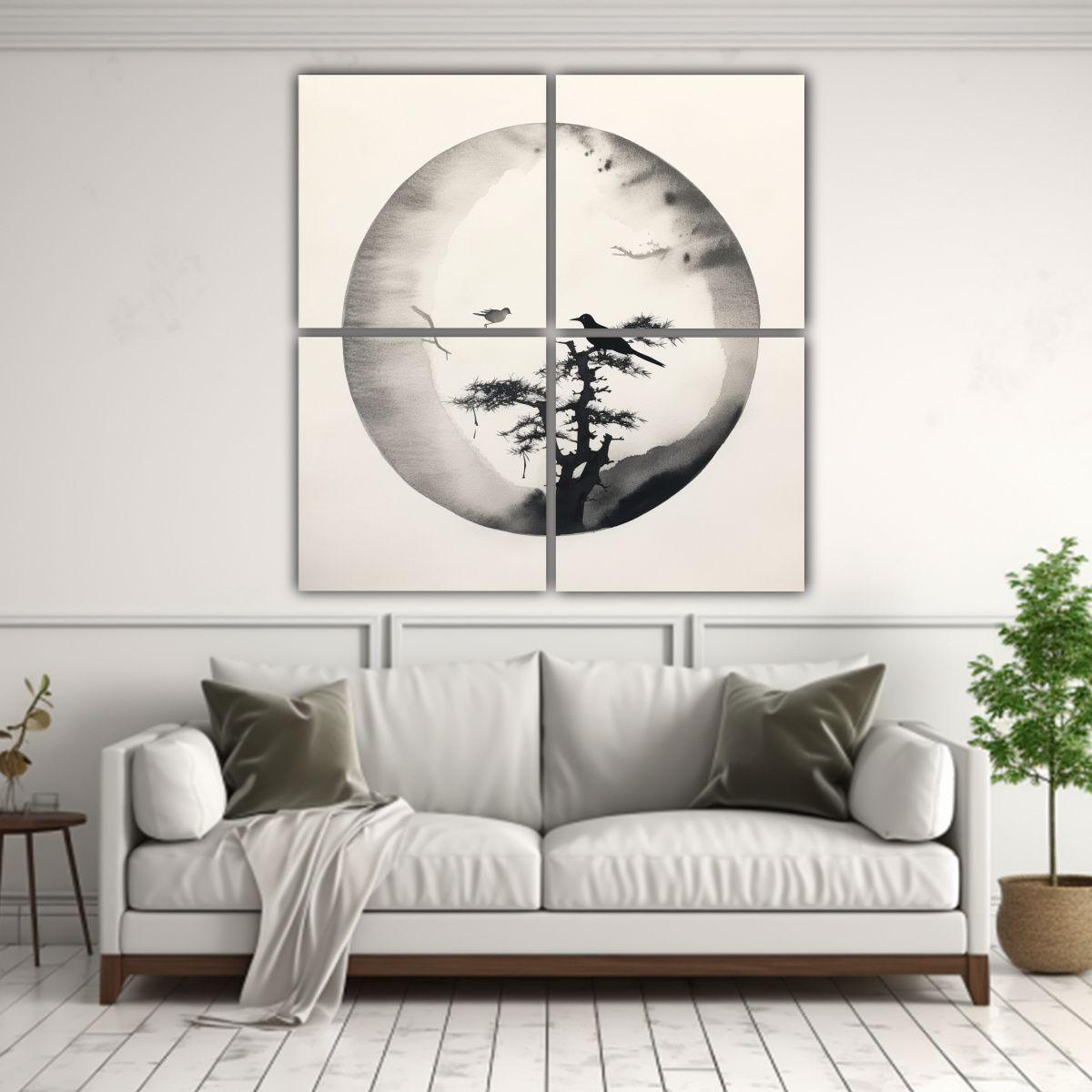 Pinturas Decorativas Minimalistas Tradicionales 180x180 Cm-2