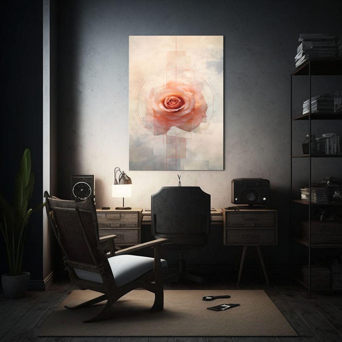 Lienzo De Tela Expresión Minimalista Estilo 80x120cm-2
