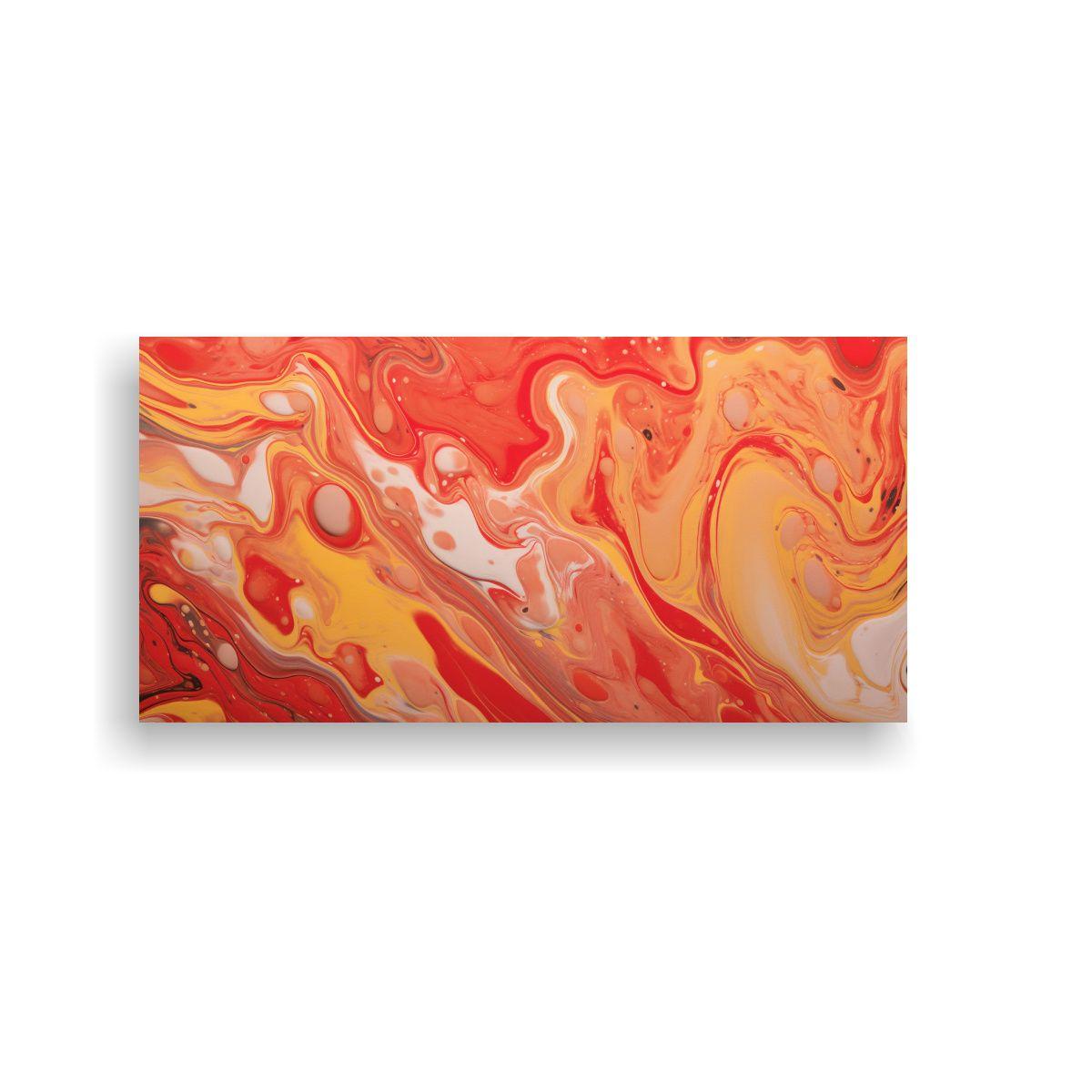 Fondo Mármol Líquido Textura Roja Arte 100x50cm-0