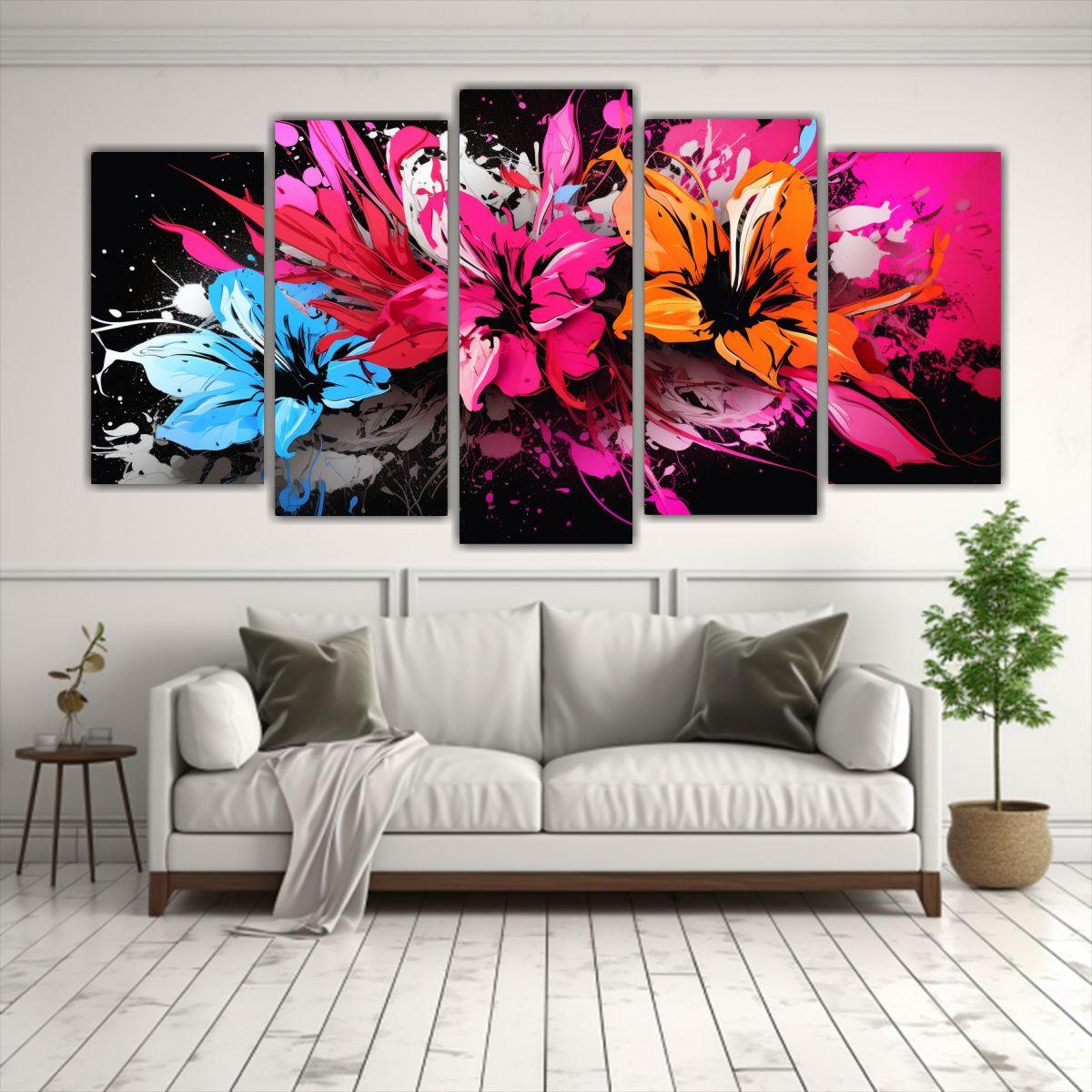 Pinturas Decorativas Conceptuales Rectangulares 250x125 Cm-2