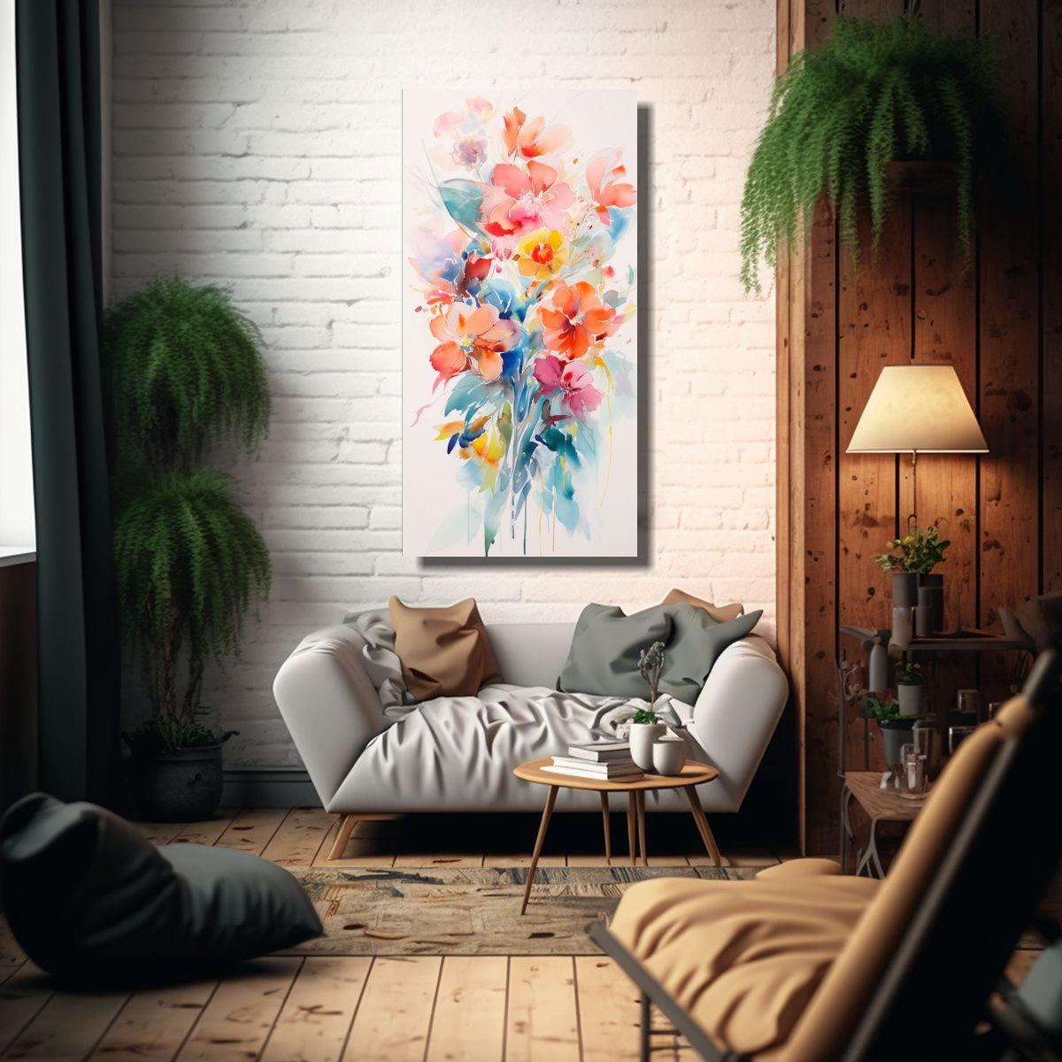 Cuadro Decorativo Elegancia Representación 60x120cm-2