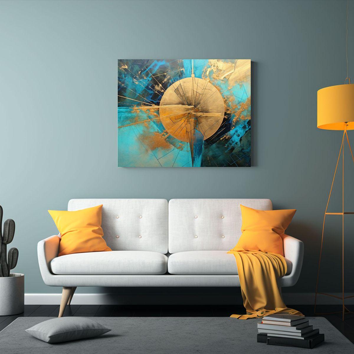 Pinturas Decorativas De Arte Callejero En Lienzo Con Impacto 120x80cm-2