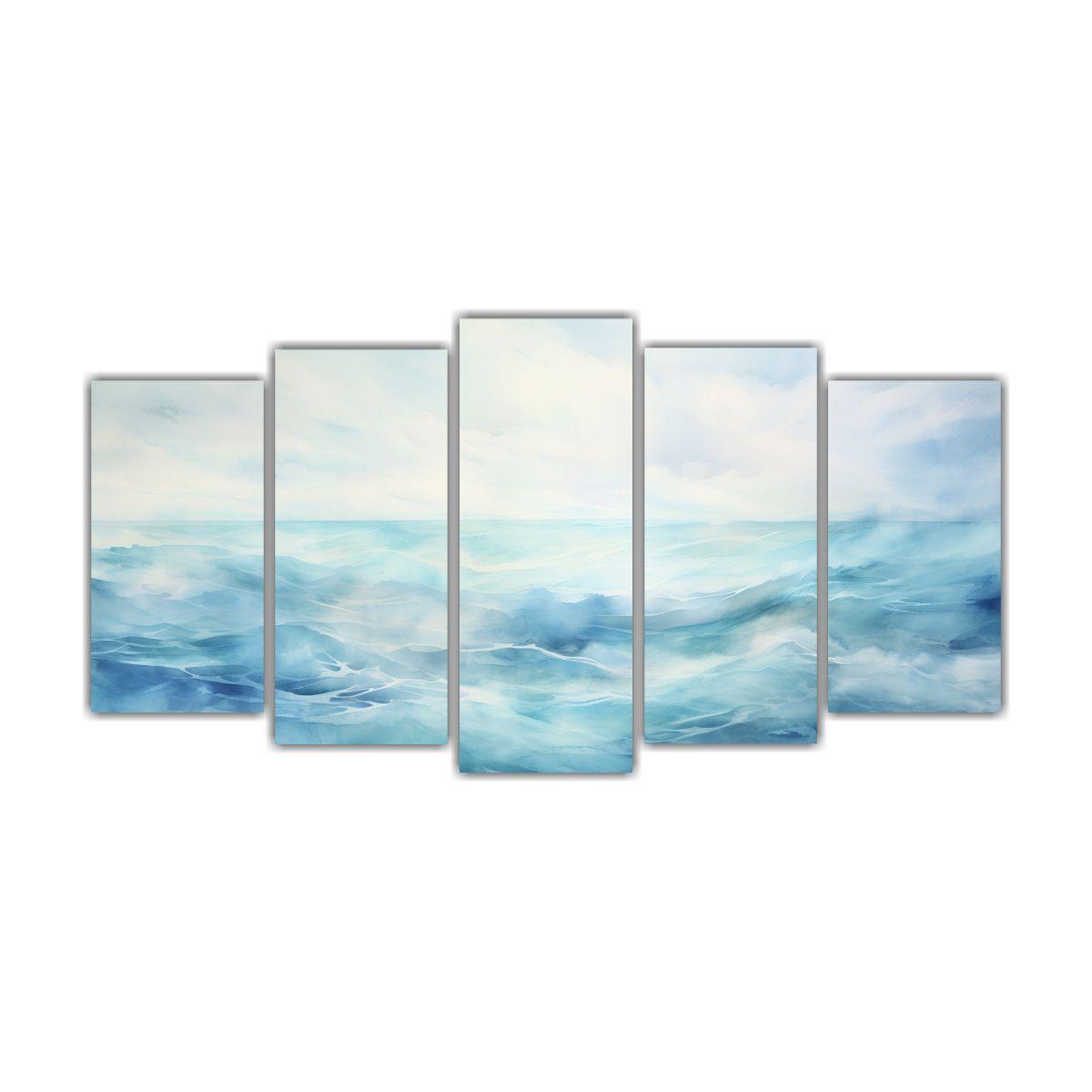 Pinturas Decorativas Set 5 Lienzos Creativa 100x50 Cm-0