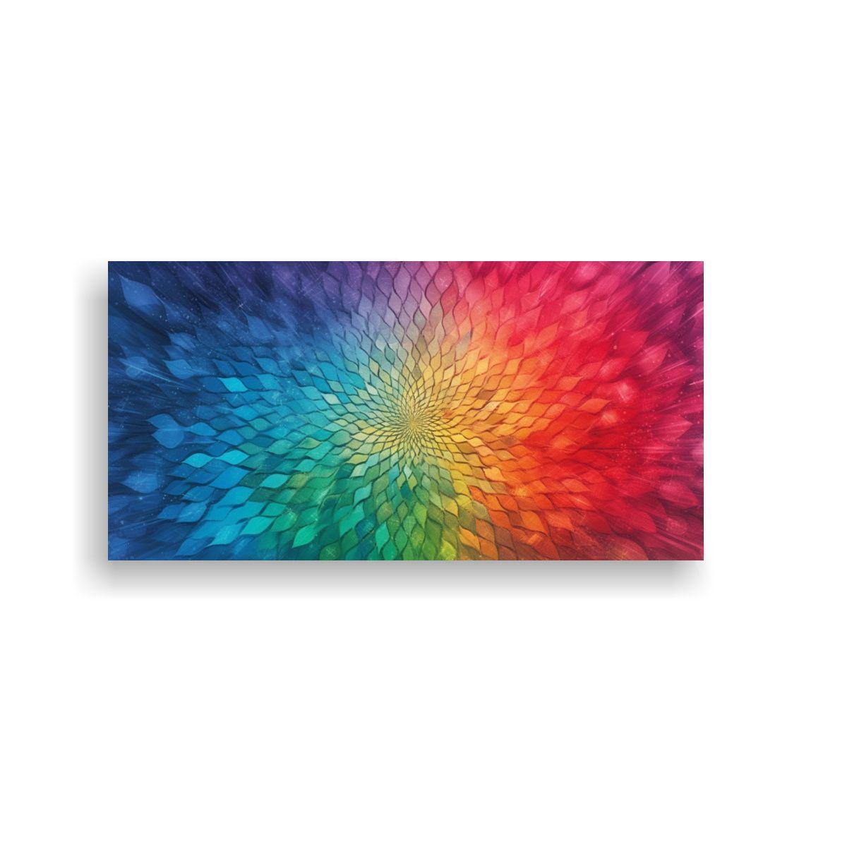 Cuadro Digital Minimalista De Piedra En Estilo De 140x70cm-0