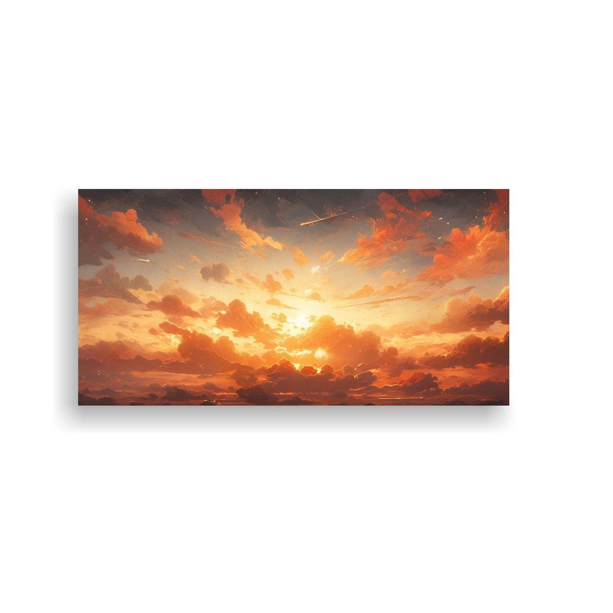 Pinturas Abstractas De Belleza En Lienzos De Tela  60x30cm-0