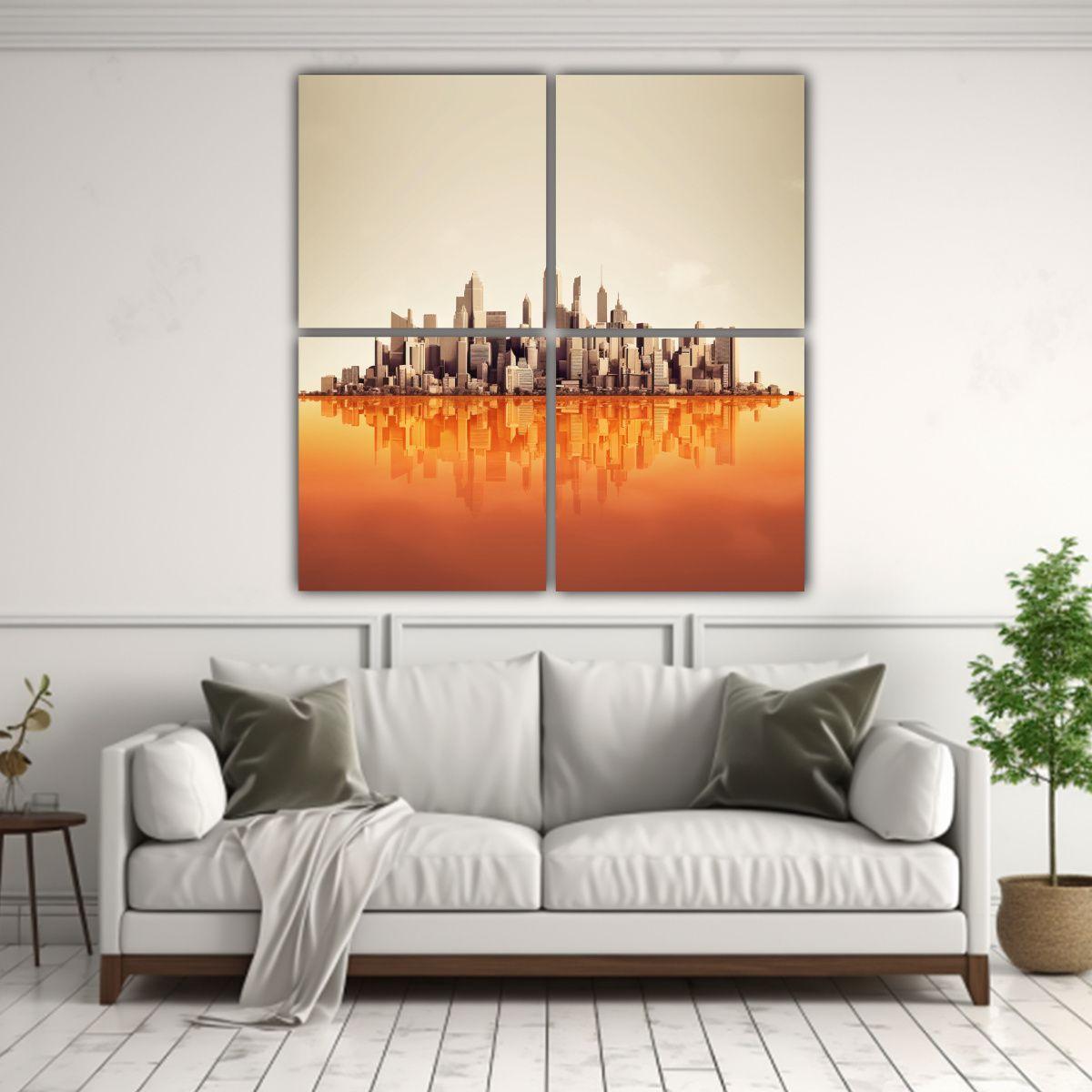Pinturas Decorativas Minimalistas De La Vida 100x100 Cm-2