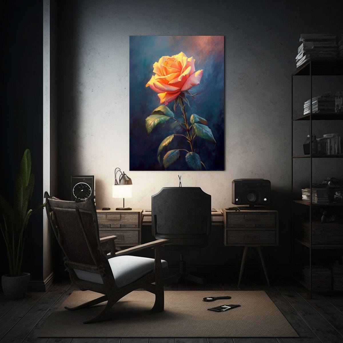 Pintura Decorativa Realista De La Obra Maestra 50x65cm-2