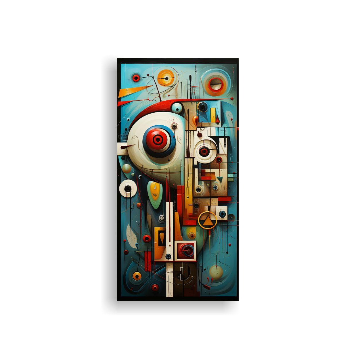 Cuadros Abstractos Juveniles Arte Hermoso 70x140cm-0