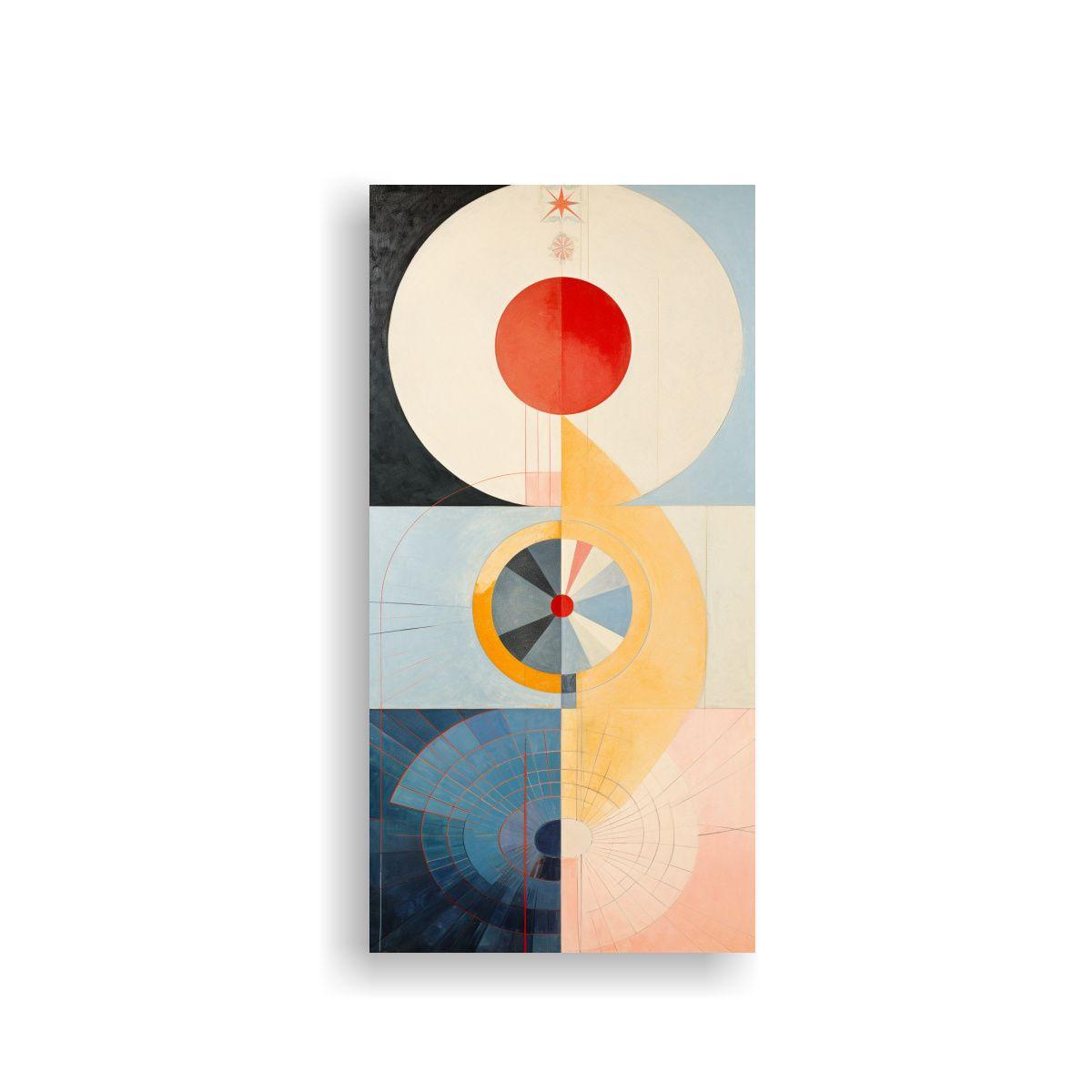 Pinturas Decorativas De Arte Pop De Hilma Af Klint 70x140cm-0