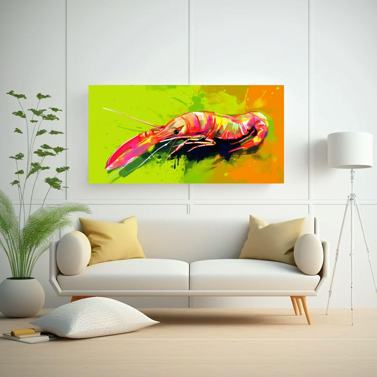 Pinturas Decorativas Neo Pop Art En Colores 120x60cm-2