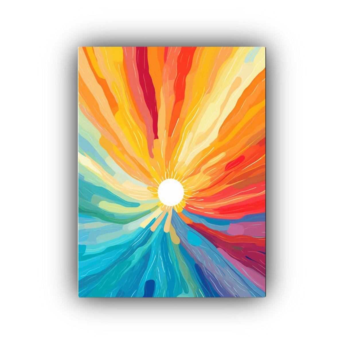 Lienzo De Tela Moderno Para Oficina Con Diseño 50x75cm-0