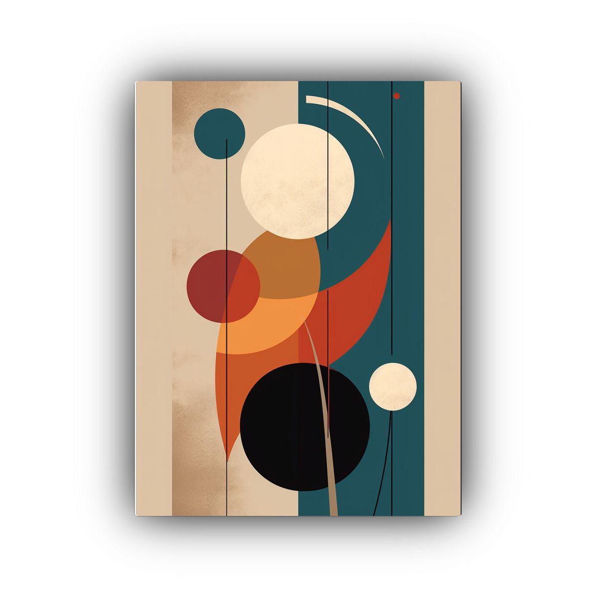Arte Abstracto Belleza Natural Pintura Abstracta 50x65cm-0