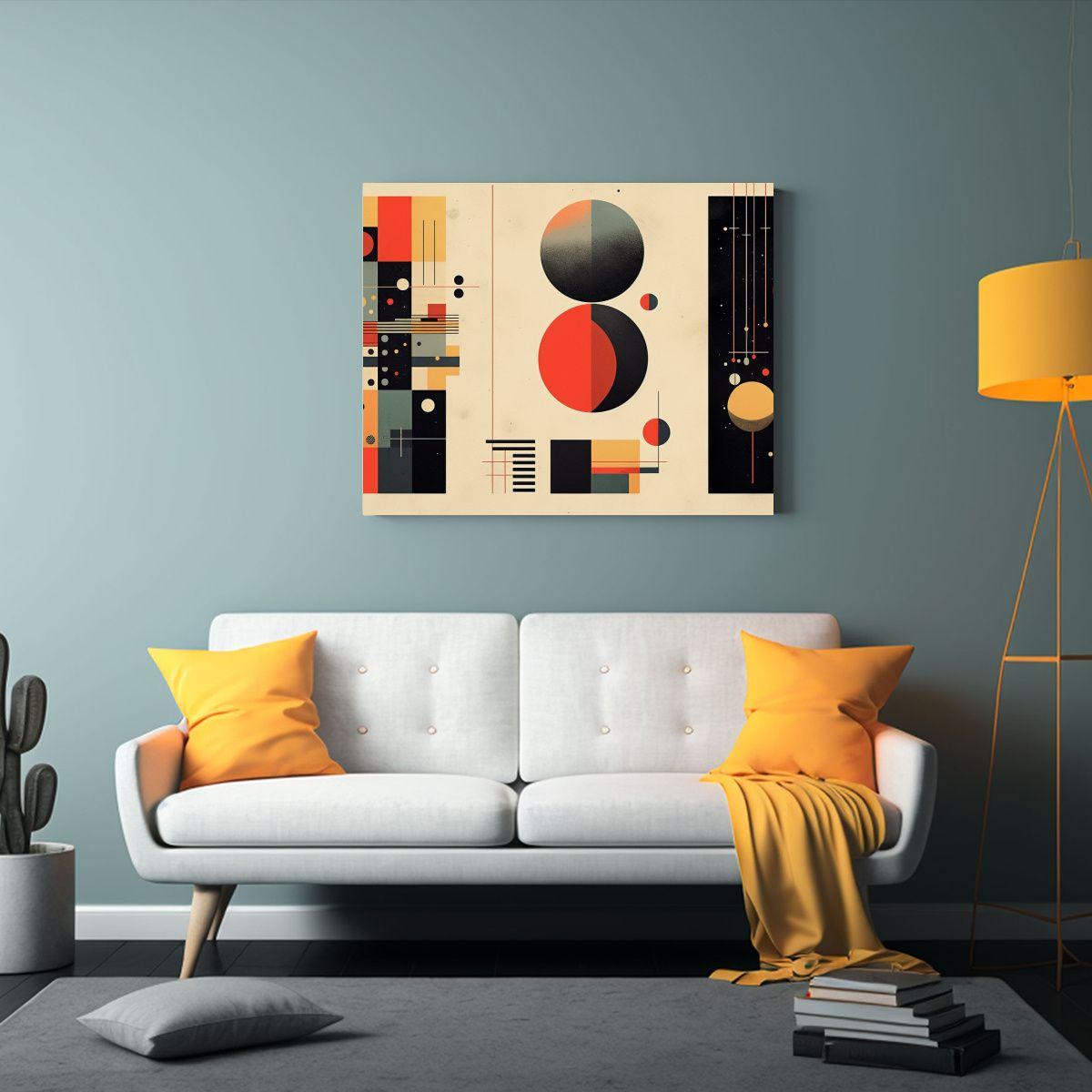 Cuadro Cuadro Surrealista Y Abstracto De Cornelius Dmmrich 120x80cm-2