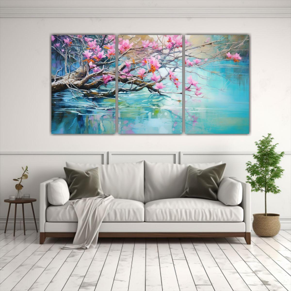 Artes Diseño Efecto Visual Árbol Manglar 120x60 Cm-2