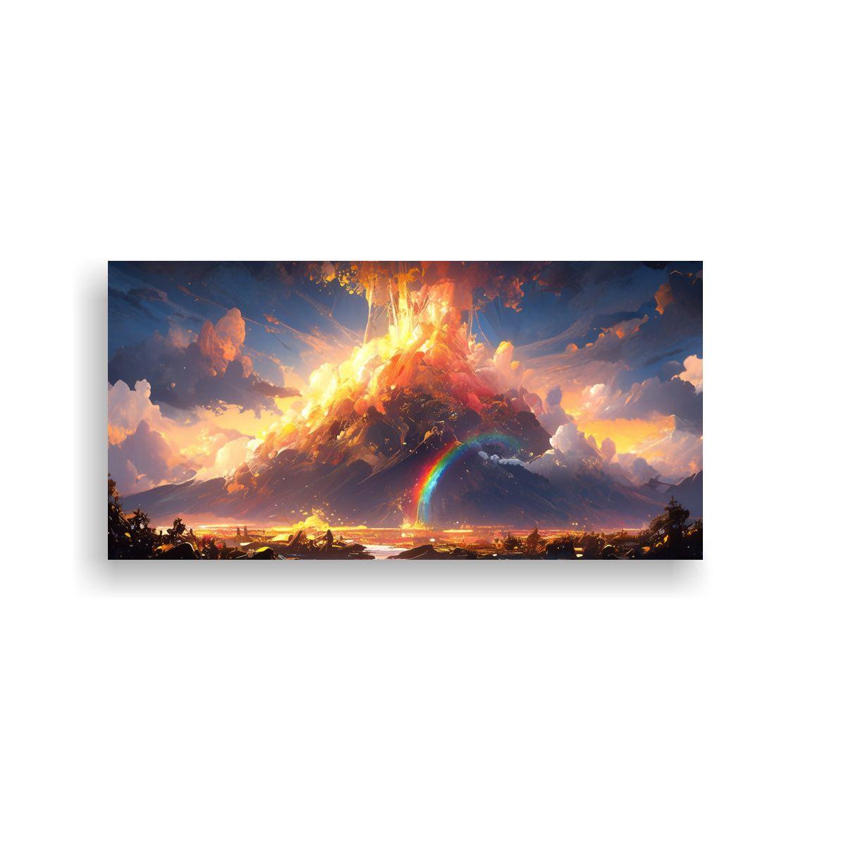 Pintura Abstracta De Decoración Temática 160x80cm-0