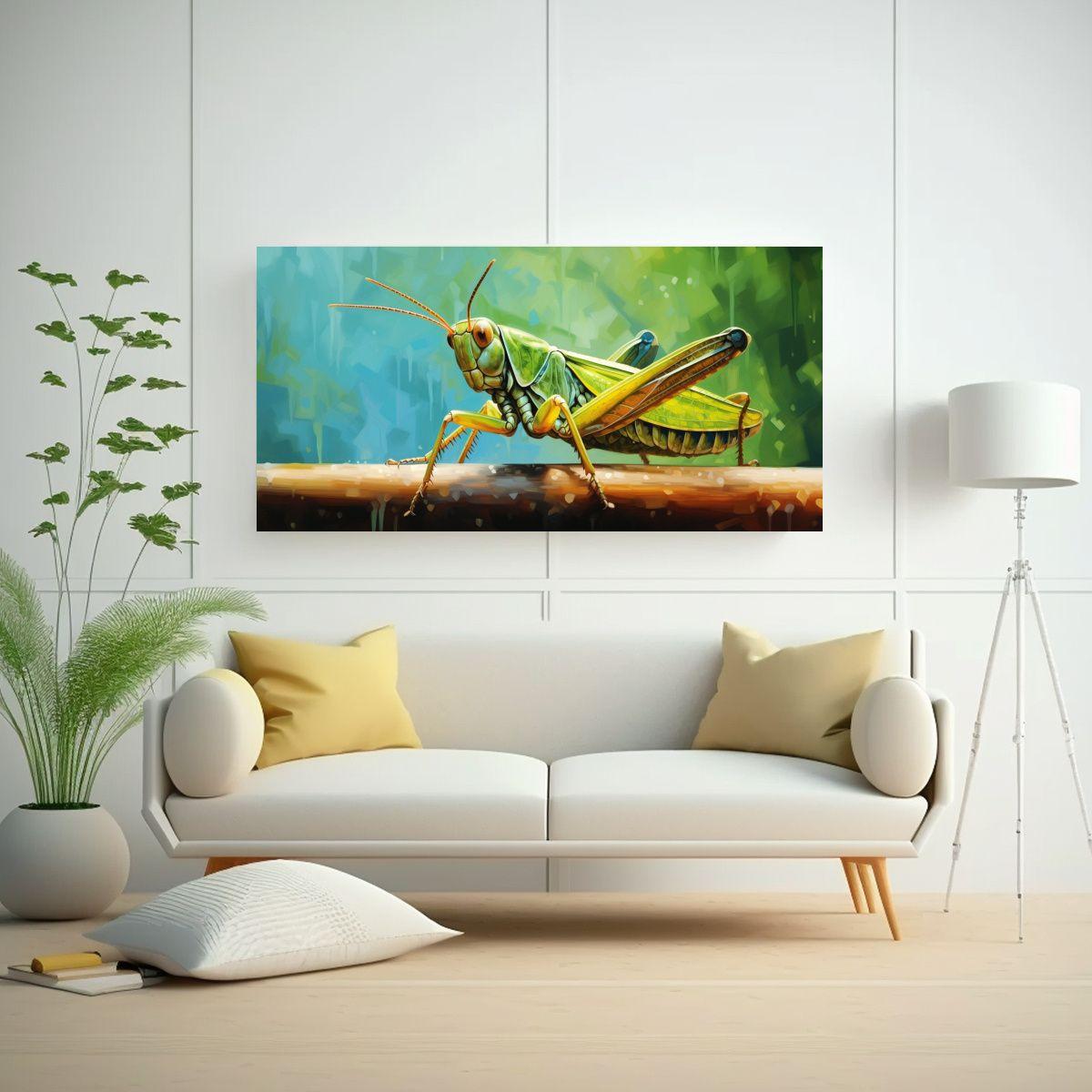 Pintura Al Estilo óleo De Estilo Colorido 40x20cm-2