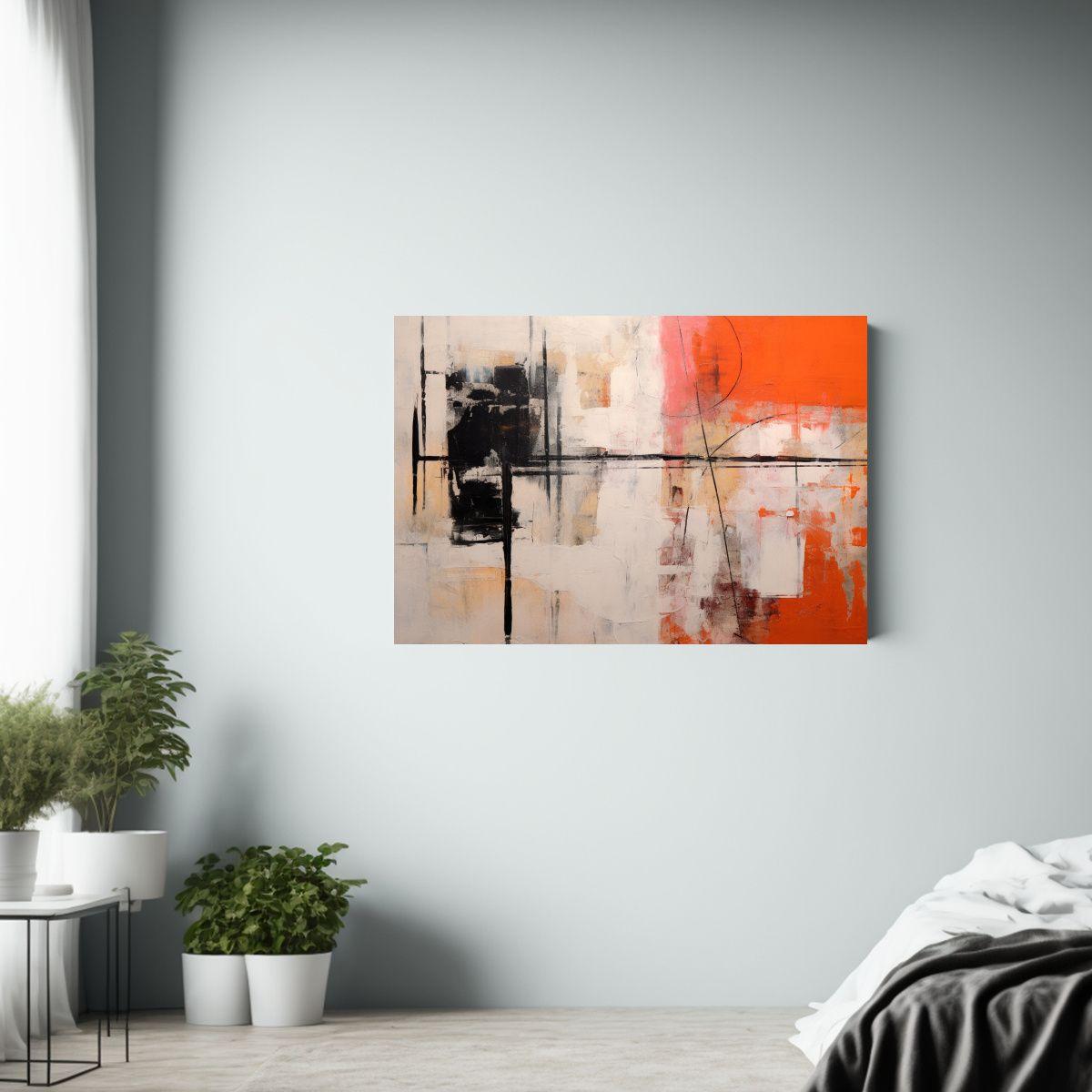 Pinturas De Decoración En Estilo De Robert Mo, Forma Armon 120x80cm-2