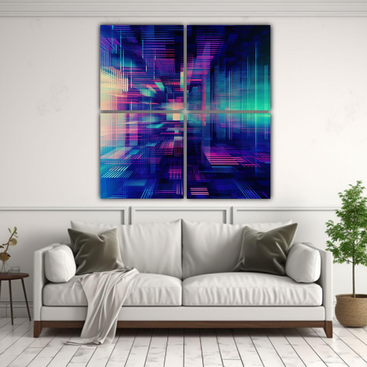 Cuadros Fotografía Intenso Para Decoración 120x120 Cm-2