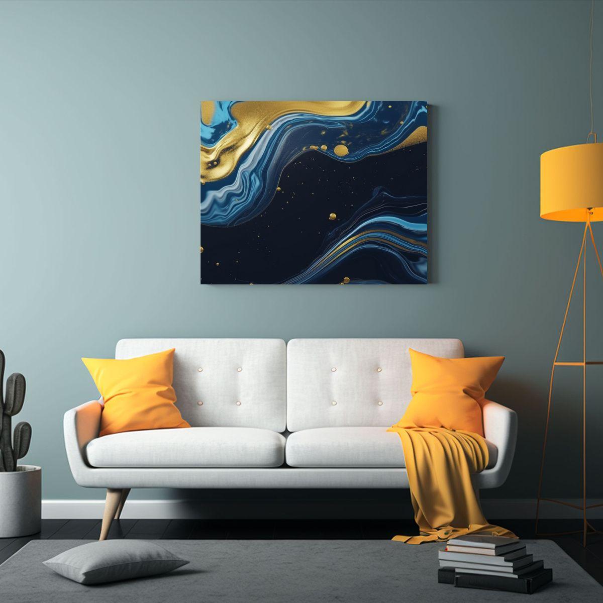 Pinturas Decorativas Contemporáneas Con Elegante 60x40 Cm-2