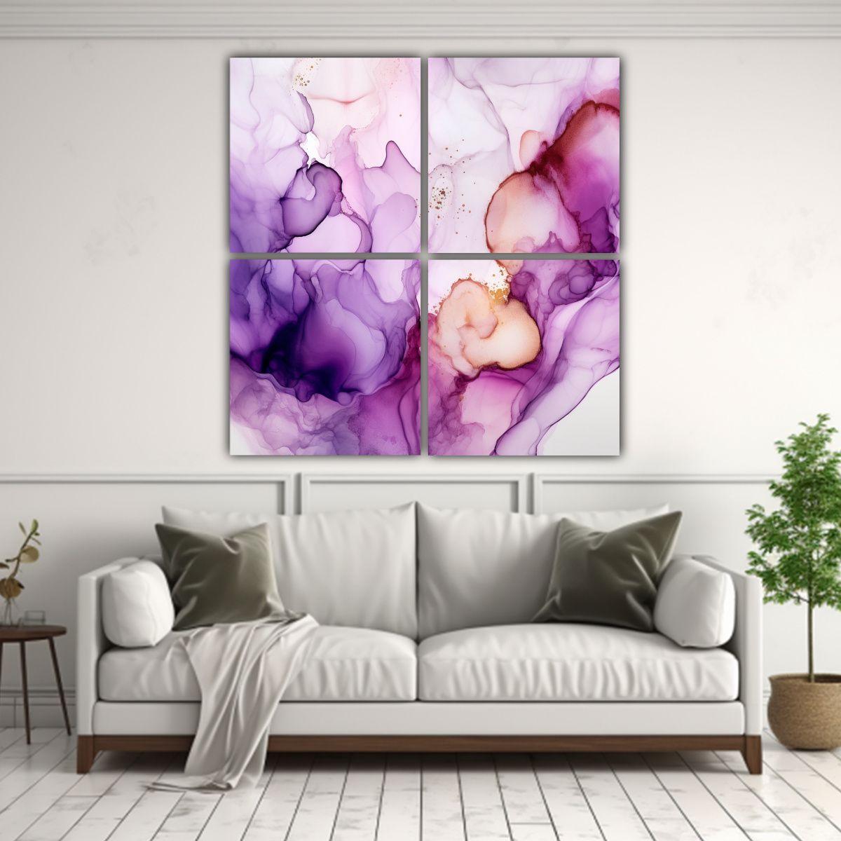Pinturas Decorativas De Diseño Sensibilidad 40x40 Cm-2