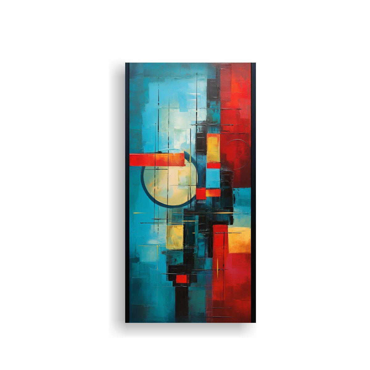 Pinturas Abstractas De Pared: Arte De Alta 70x140cm-0