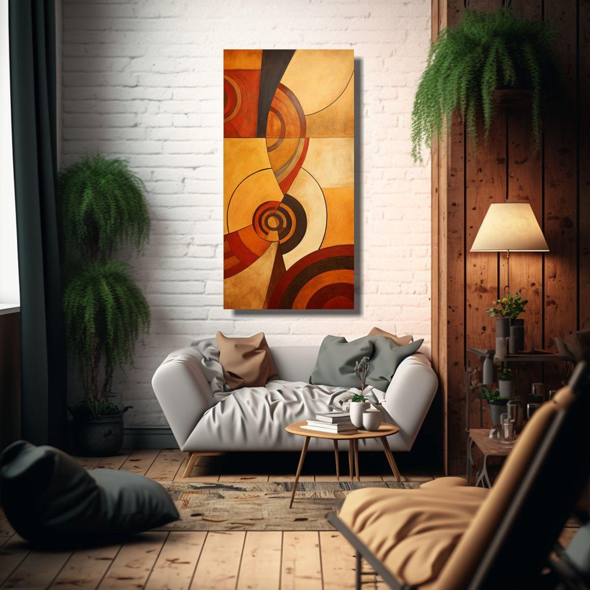 Pintura De Pared Tejida Temática Con Patrones 40x80cm-2