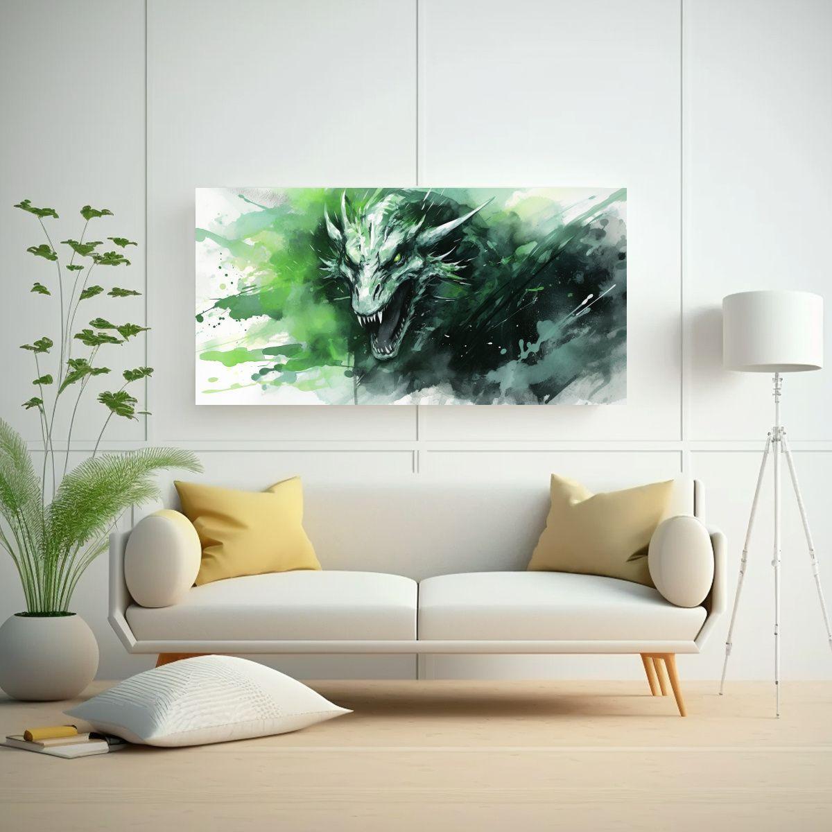 Pinturas Decorativas Abstractas Neonoir Alegría 40x20cm-2