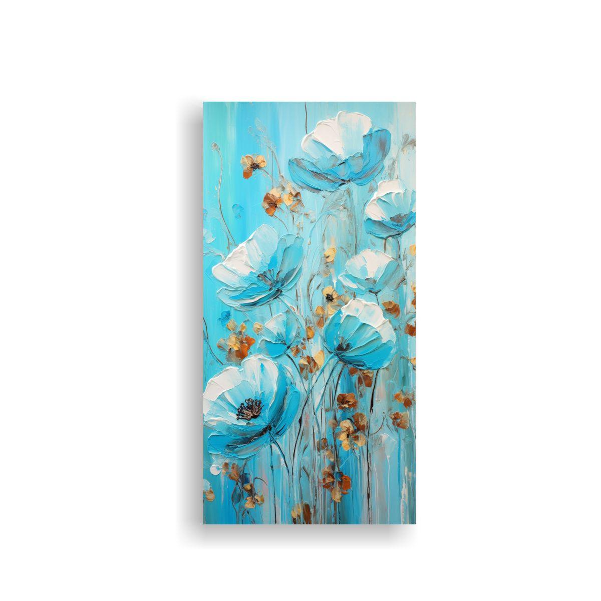 Cuadro Vanguardia Figuras En Lienzo Estilo 70x140cm-0