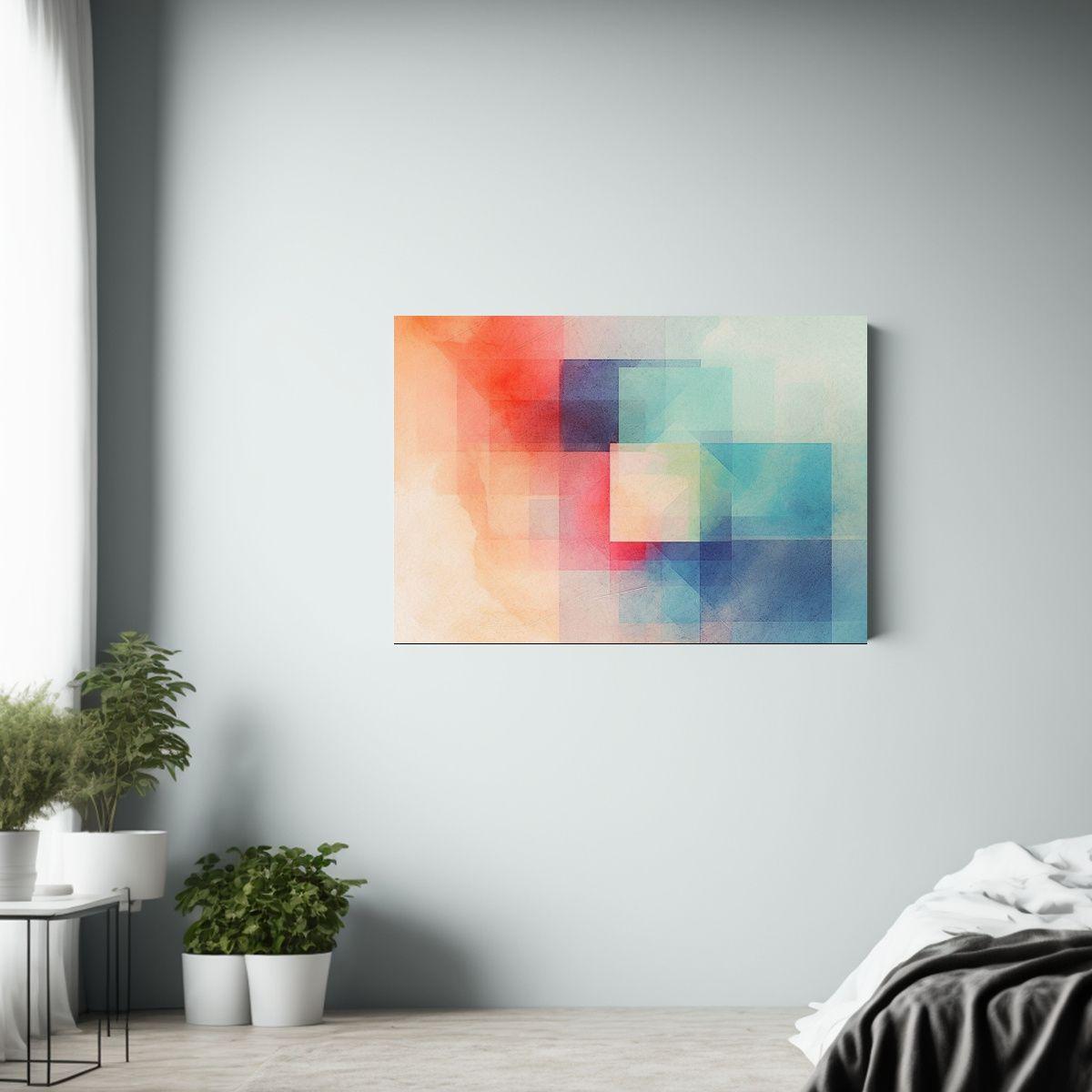 Pinturas Abstractas En Colores Pastel Para Decoración De Pa 120x80cm-2